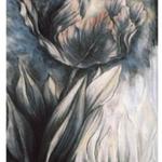 Tulip Series II, 1987, 30 x 24 inches, soft pastel on arches